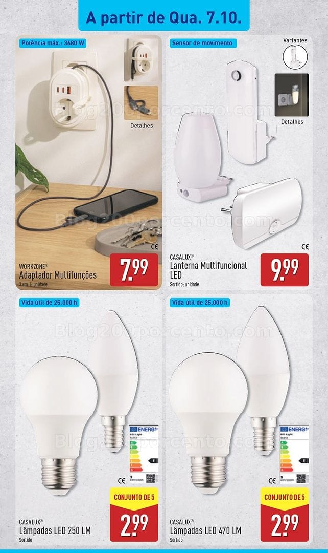 Antevisão Folheto ALDI Promoções de 4 a 10 outubro